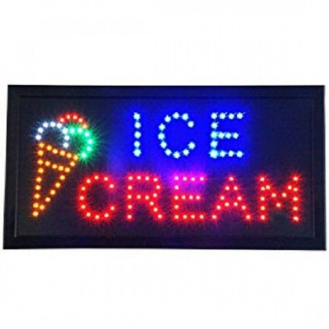 Φωτιζόμενη διαφημιστική πινακίδα LED ICE CREAM - OEM
